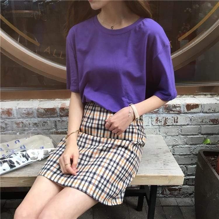 Bawełniany T-shirt Oversize