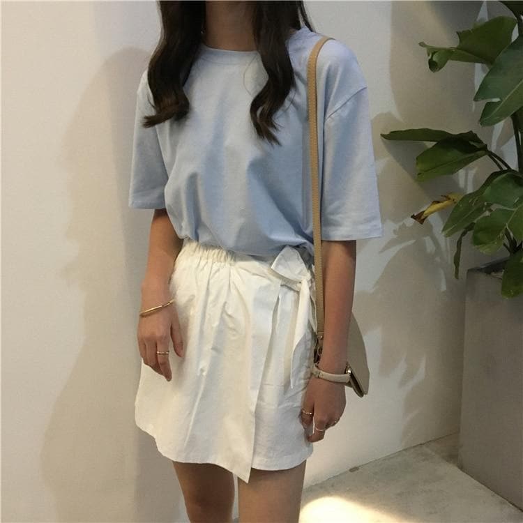 Bawełniany T-shirt Oversize
