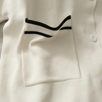 Bawełniany T-shirt Z Kołnierzykiem