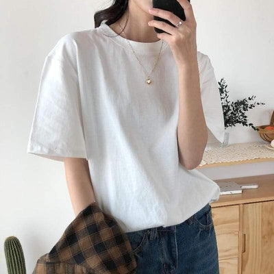 Bawełniany T-shirt Oversize
