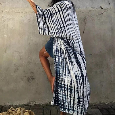 Bawełniane Kimono Plażowe
