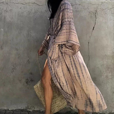 Bawełniane Kimono Plażowe