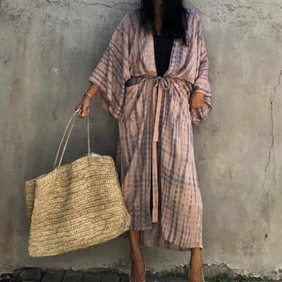 Bawełniane Kimono Plażowe