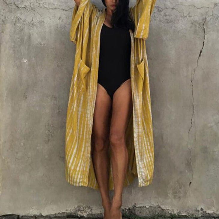 Bawełniane Kimono Plażowe