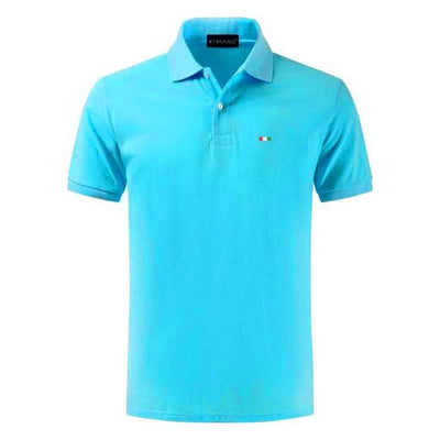 Bawełniane Polo W Jednolitym Kolorze