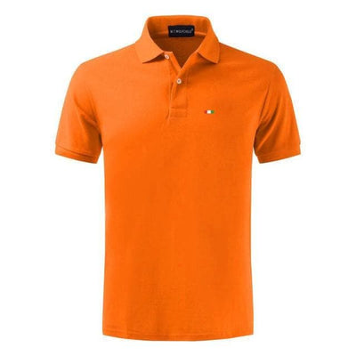 Bawełniane Polo W Jednolitym Kolorze