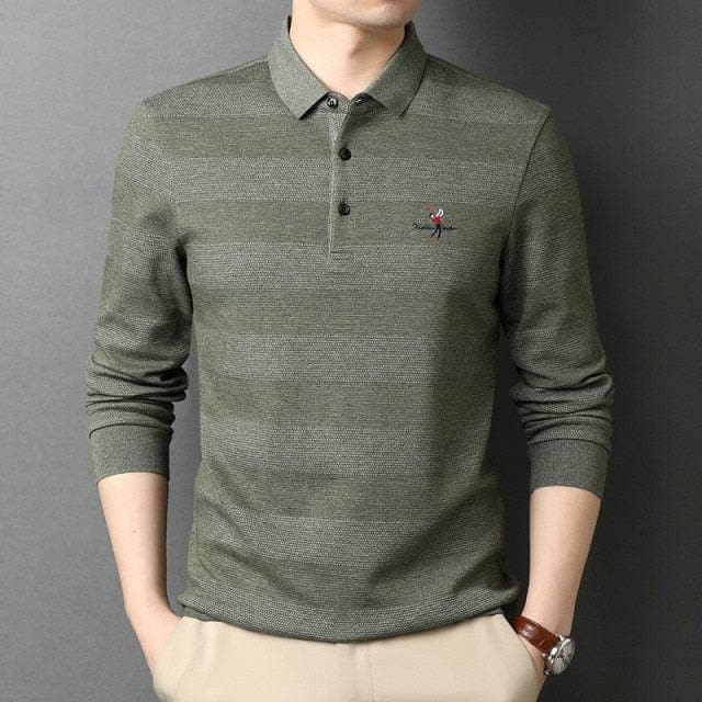 Bawełniane Polo W Paski