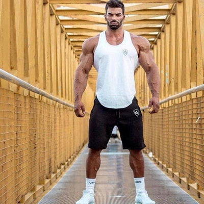 Bawełniany Top Sportowy Z Nadrukiem