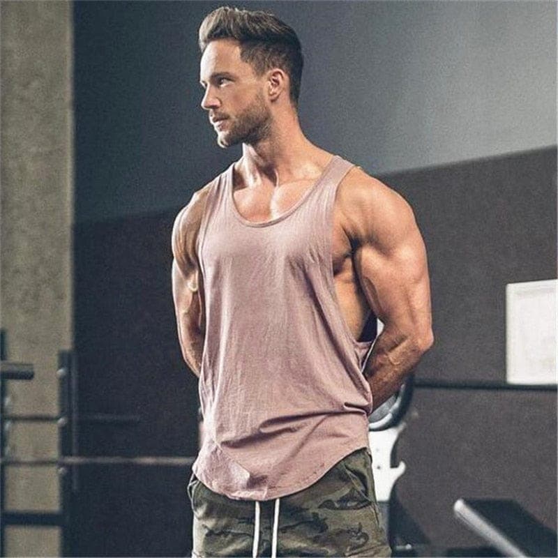 Bawełniany Top Sportowy Z Nadrukiem