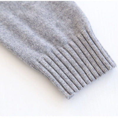 Bawełniany Zapinany Sweter