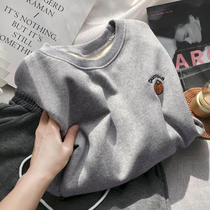 Bawełniana Bluza Z Nadrukiem