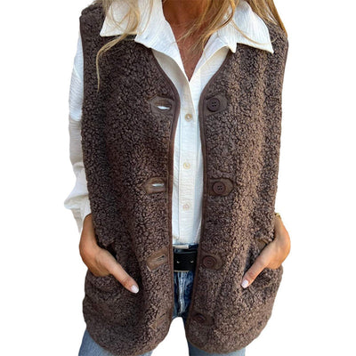 Amelia™ - Kamizelka Zimowa Cozy w Fleece