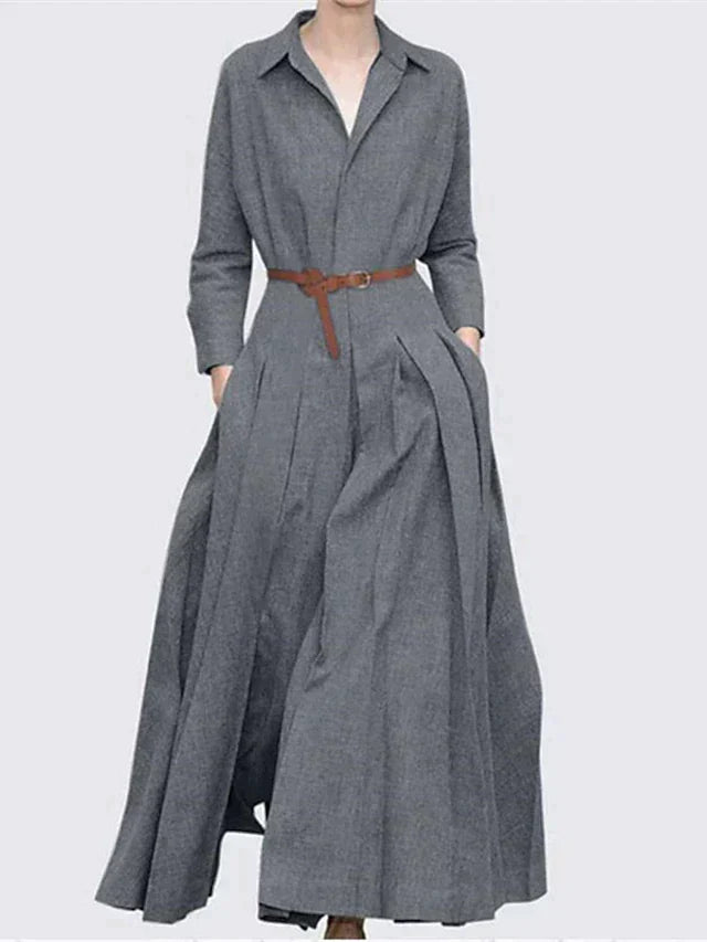 Maxi-Faltenkleid - Gloria