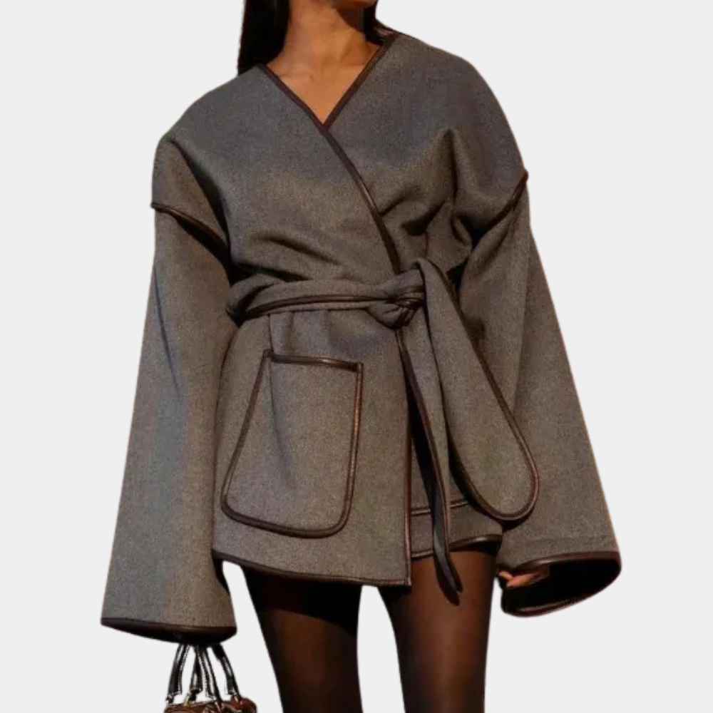 ADINA - Cappotto elegante da donna, versatile e sofisticato