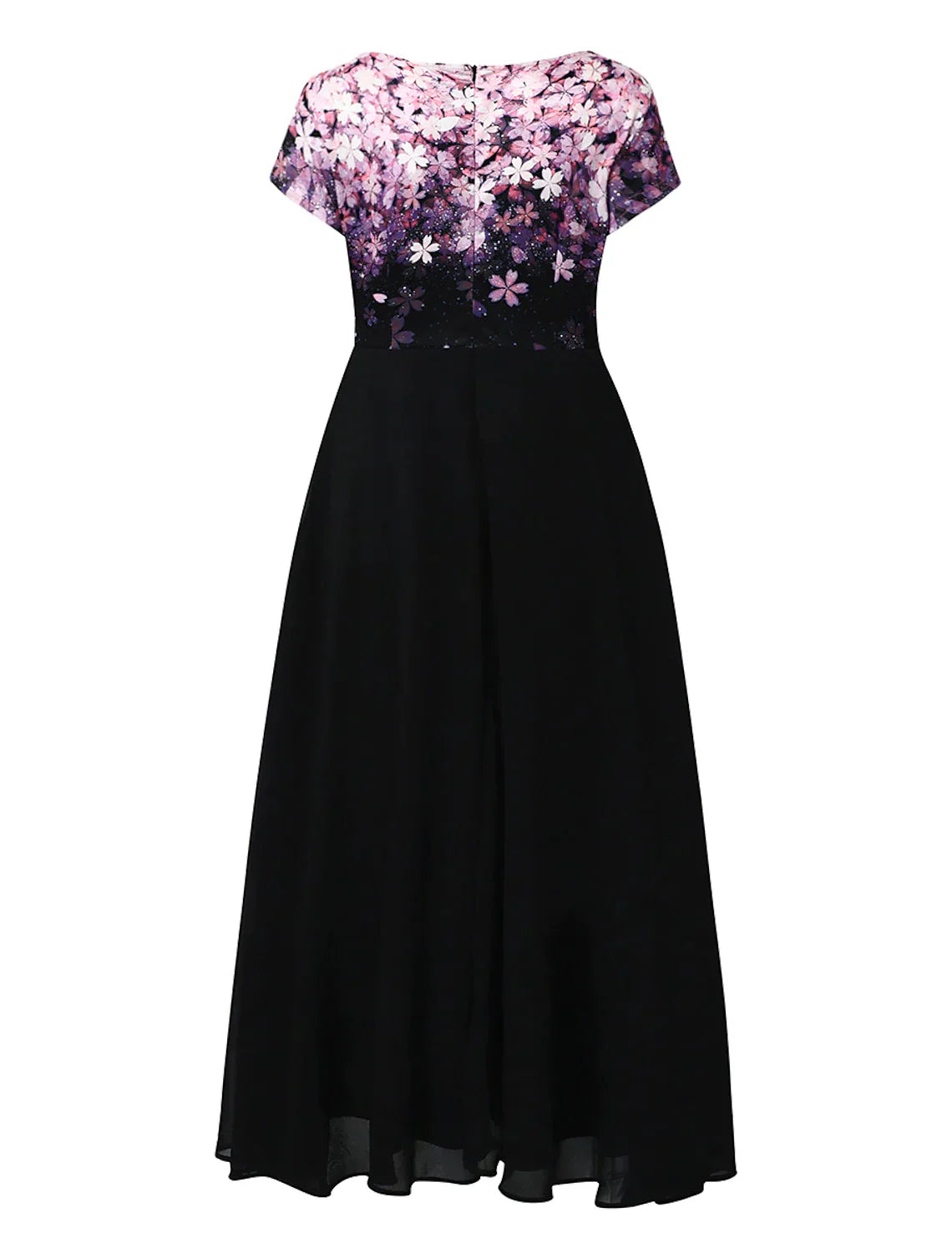 Koronkowa sukienka midi Cade w kwiaty i elegancja